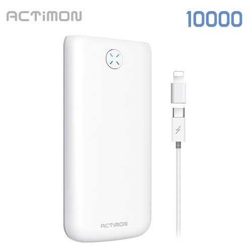 엑티몬 보조배터리(10000mAh)(C Cable+8Gender )(MON-P-K10000)