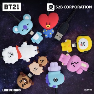 BT21 캐릭터 케이블(C타입)