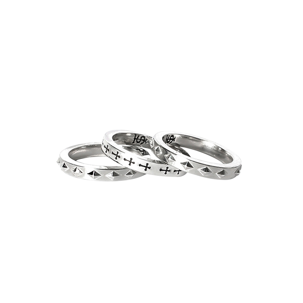 【STING925】 SR_111 RING Stainless Steel FTW Biker Men's Ring 111 | eBay