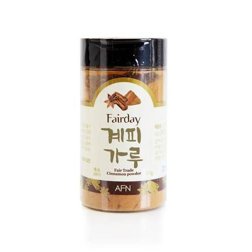 AFN 페어데이 100% 순수 유기농 계피가루 60g,소셜에코,별별마켓,사회적기업,유통