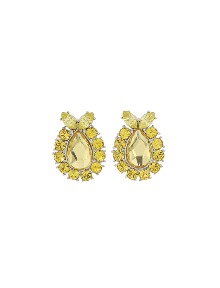 베르사이유_옐로001 봉오리 스왈 실버_Earrings