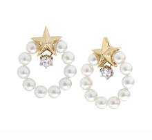 Shake Shake_Star☆_Pearls_Earrings