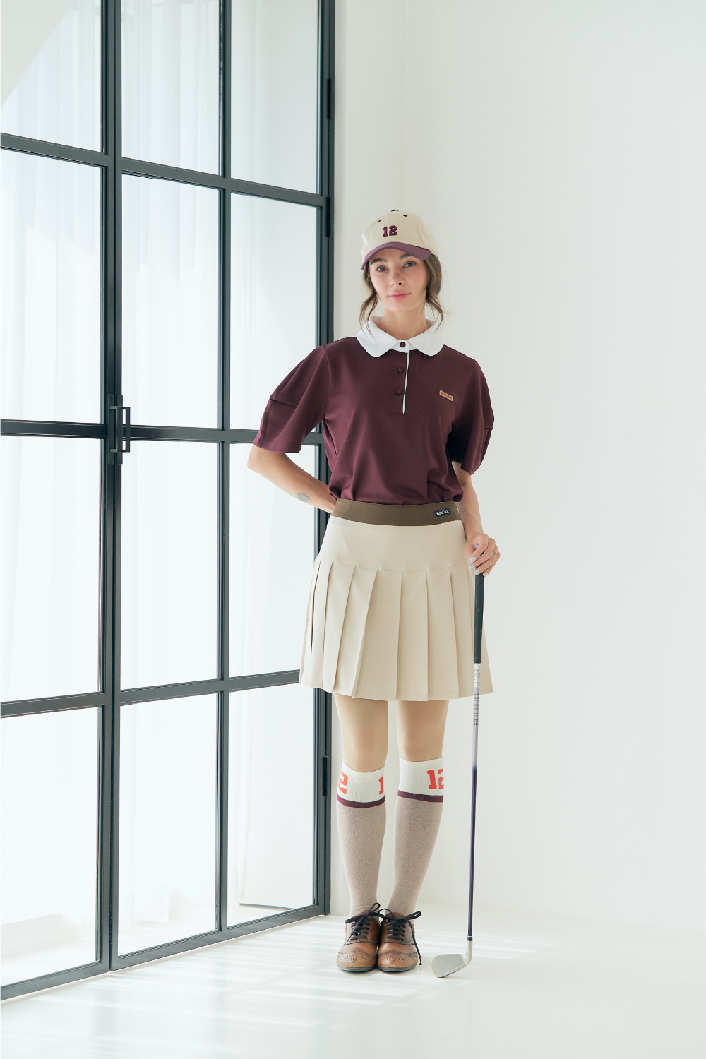 半袖Tシャツモデル着用画像-S1L6