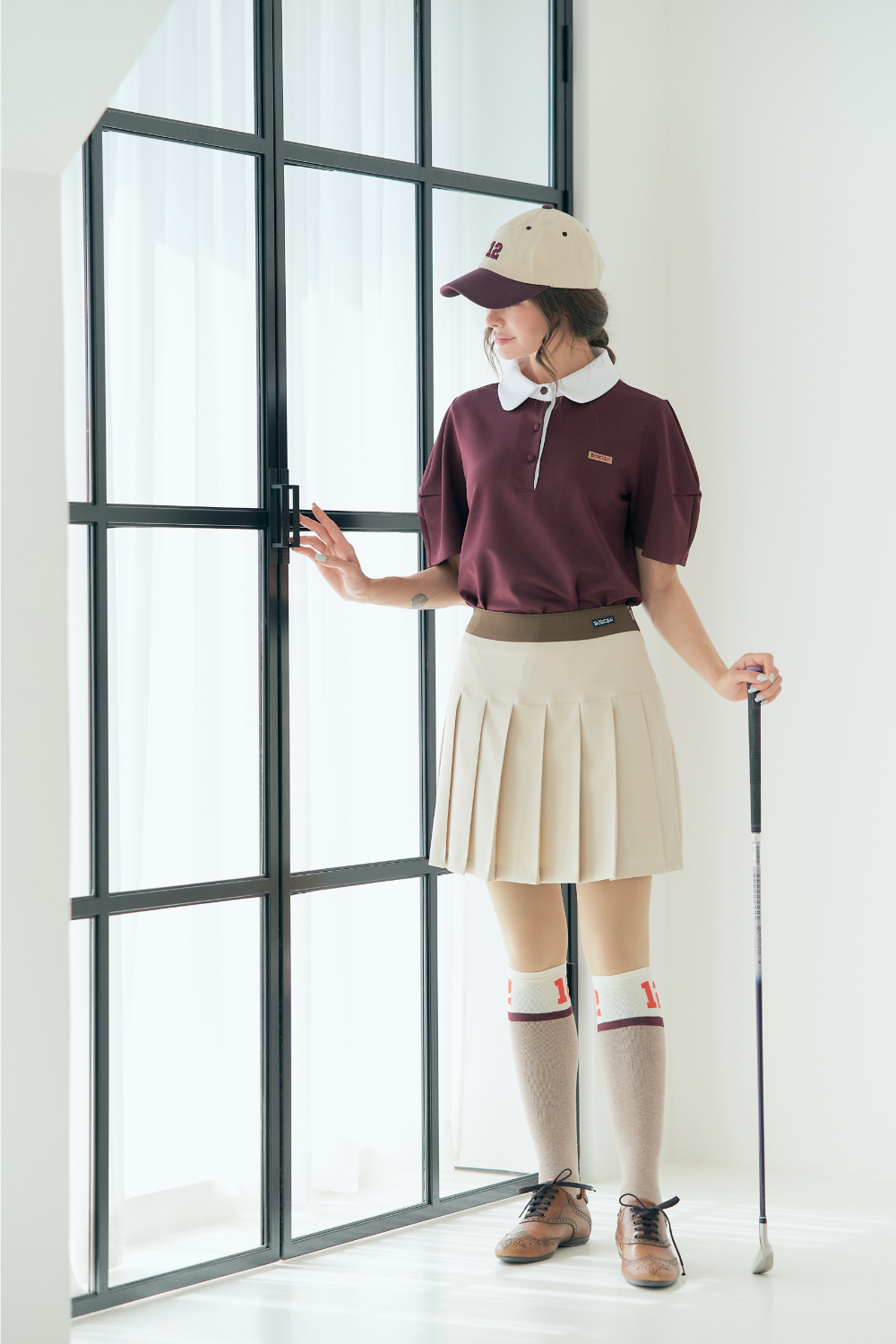 半袖Tシャツモデル着用画像-S1L14