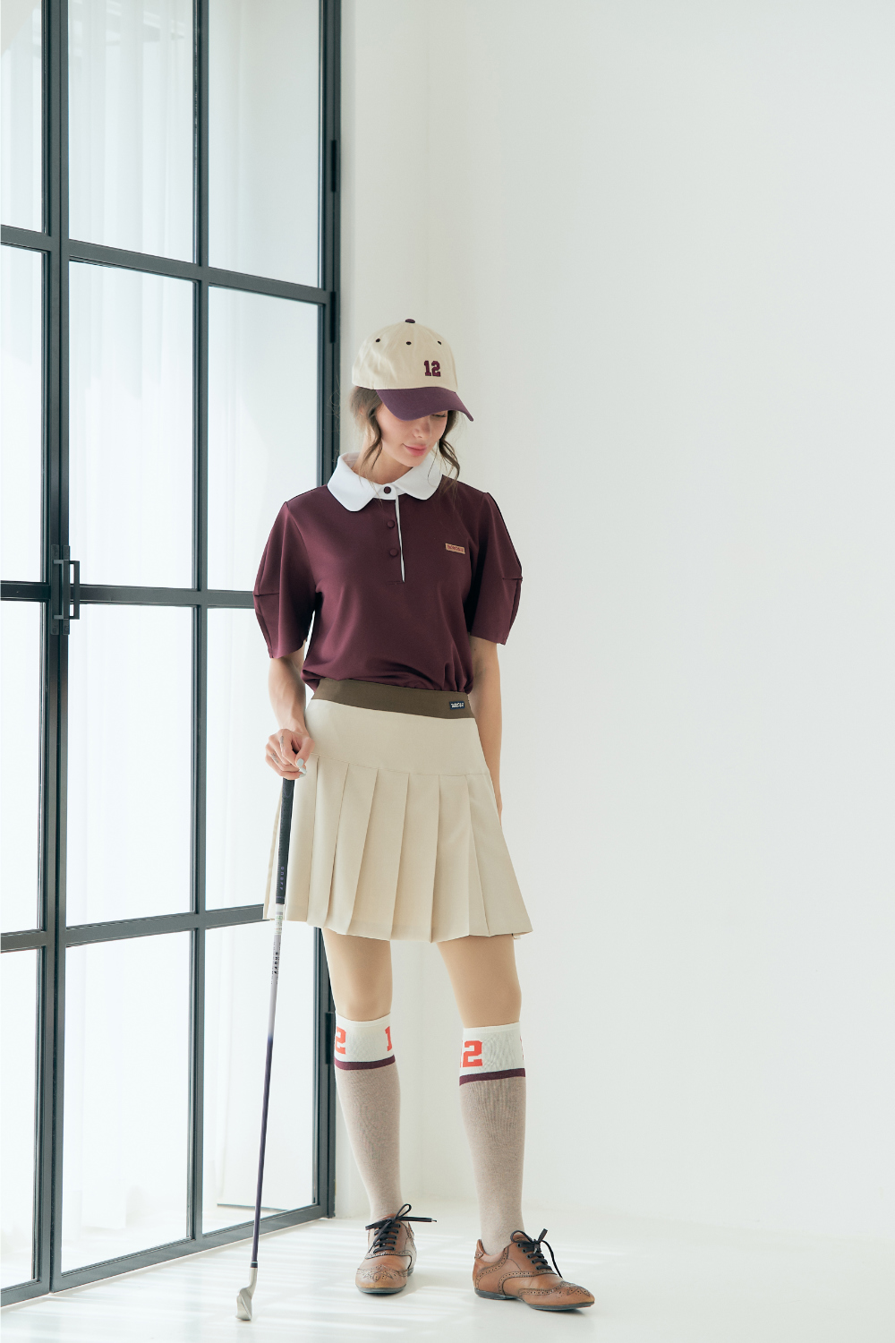 半袖Tシャツモデル着用画像-S1L21