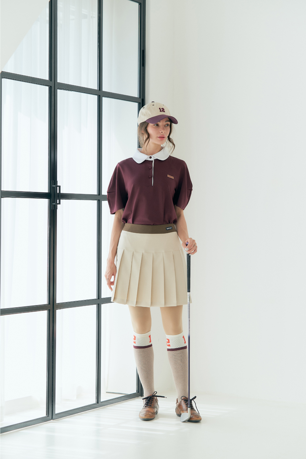 半袖Tシャツモデル着用画像-S1L8
