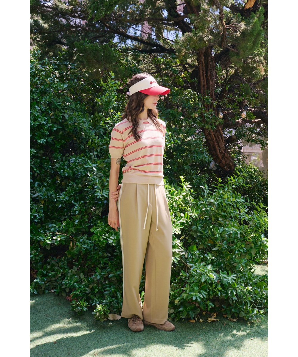 半袖Tシャツモデル着用画像-S1L22