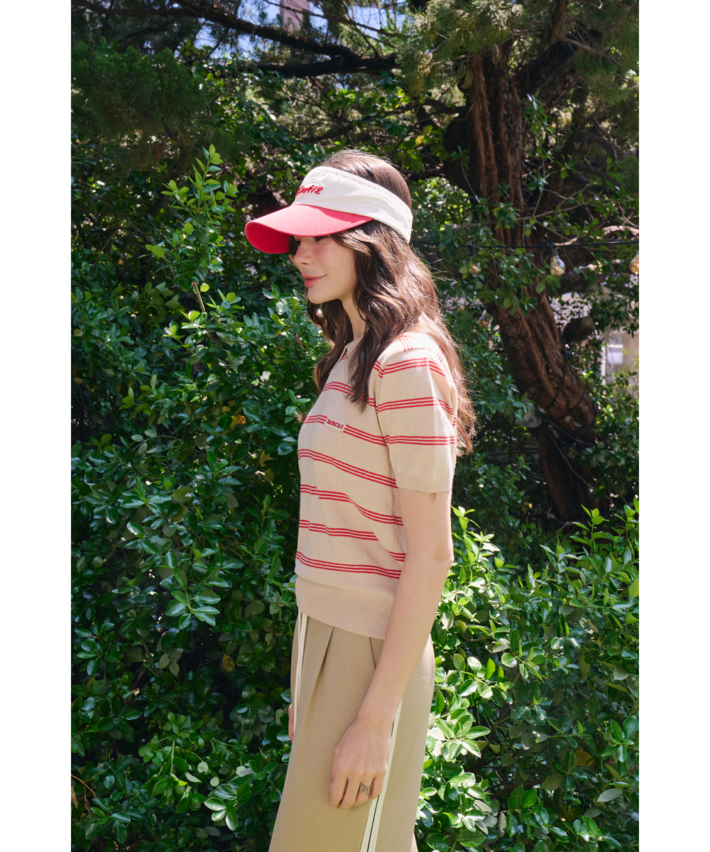 半袖Tシャツモデル着用画像-S1L11