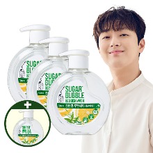 [이찬원세제] 슈가버블 주방세제 친환경 레몬버베나 750mLx3개 (+본품 750mL 더)