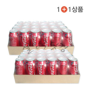 코카콜라 캔 1+1상품(250ml)