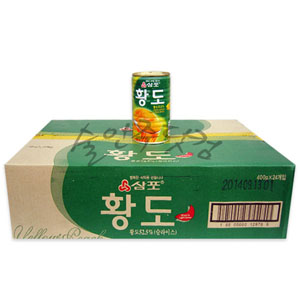 삼포 황도(슬라이스) 1박스(400g×24캔)