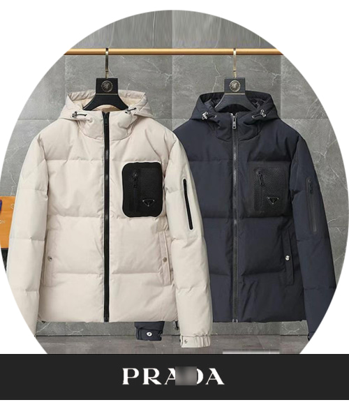 PRAD* pocket down jacket;포켓 디테일로 더욱 스타일리시한 다운점퍼~~