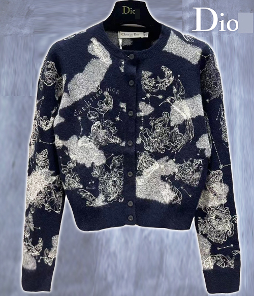 c.dior* constellation cardigan;울캐시로 따스하게~보송보송 텍스쳐!!!