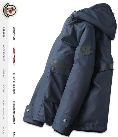 MONCLE* duck down jacket ;방풍, 방수까지되는 심플스타일 덕다운 자켓!!--마지막수량