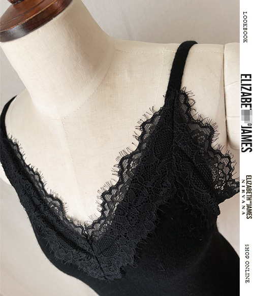 Elizabeth And Jame* st~lace camisole;  레이스 디테일로 너무  고급스럽고 이쁜 캐미솔!!