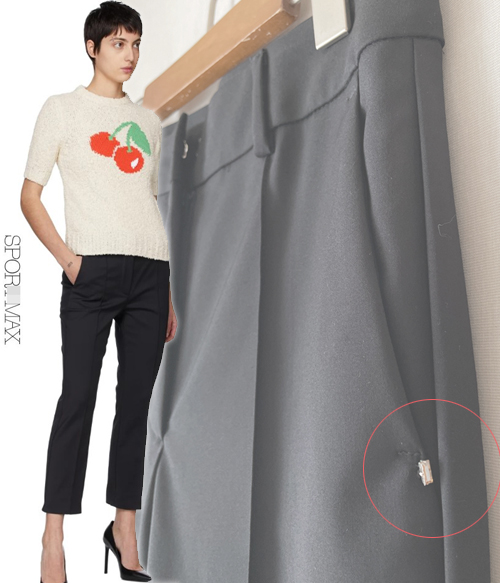 SPORTMA*(or) CROPPED BURANO PANTS; 군살은 잡아주고  사이드포켓의 쥬얼 포인트까지 디테일이 남달라요!!