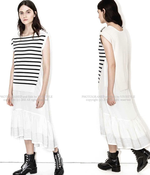 3.1 phillip li*(or) Sailor Dress;$995.00 니트베스트와 원피스 따로 또같이 활용도와 스타일을 동시에 잡을수있는!!(특가세일 20% 할인이벤트//반품교환불가/정가124000)