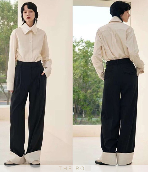 the ro* roll-up pants ; 그냥 입으면 스타일리시해지는 블랙 롤업 팬츠~~