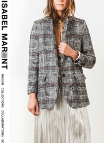 isabel maran* check jacket;트렌드와 무관하게 오래도록!!출근하는 아침에 딱!!