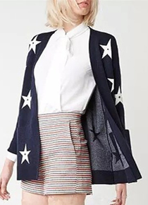 sandr* star cardigan; 루즈핏의 편안함과 스터드 디테일이 남다른 가디건~(특가세일 30% 할인이벤트/현금가/반품교환불가/정가82000)