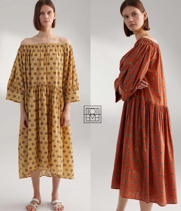 Totêm* pattern dress;너무 매력적인 색감과 루즈핏으로 누구나 만나보셔요!!{옐로우 당일 발송}