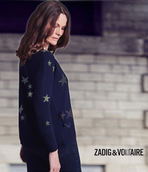 ZADIG &amp; VOLTAIR*  star cardigan;은은하게 빛나는 펄감과 스터드 디테일이 소장가치 충분 가디건^^