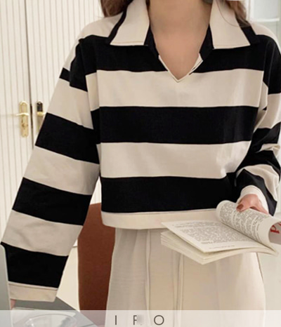 Ir* st~ striped tee;누가 입어도 산뜻한 스트라이프 티!!