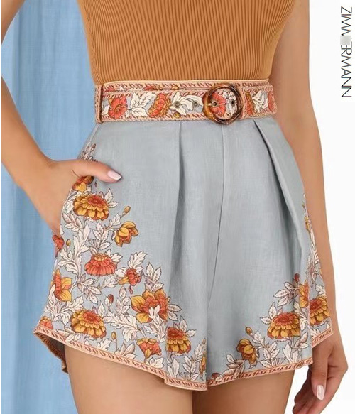 Zimmerman* flower shorts ;블라우스와 세트로 만나보셔도 좋아요!!