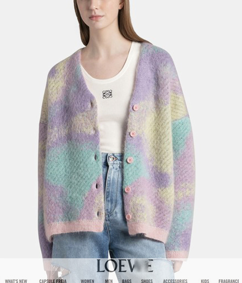 Loew* unicorn cardigan;색감에 반하고 보송보송 텍스쳐에 또 반하는 유니콘가디건!!