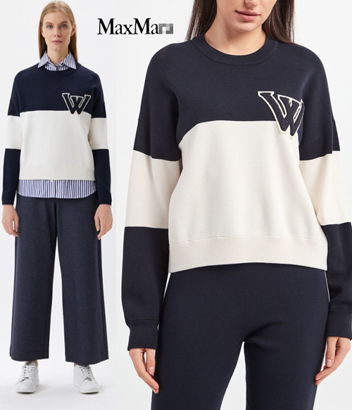 WEEKEND MaxMar*(or) Sweater ;아주 고급스러운 질감의 데일리룩의 정석!! $310.00 ;피팅추가