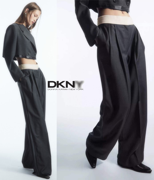 Dkn*  pintuck slacks; 루즈하면서도 멋스러운 슬랙스~~