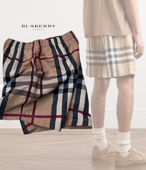 Burberr*  banding shorts ;클래식하게 만나보실수 있는 체크 밴딩쇼츠~~