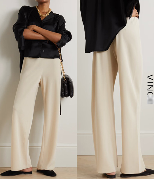 Vinc*(or) straight-leg pants ;무조건 슬림해지는 밴딩 슬랙스~~입어보면 반하고말아요^^