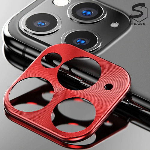 아이폰11 휴대폰 카메라 렌즈 필름 캡 스크래치보호 메탈커버