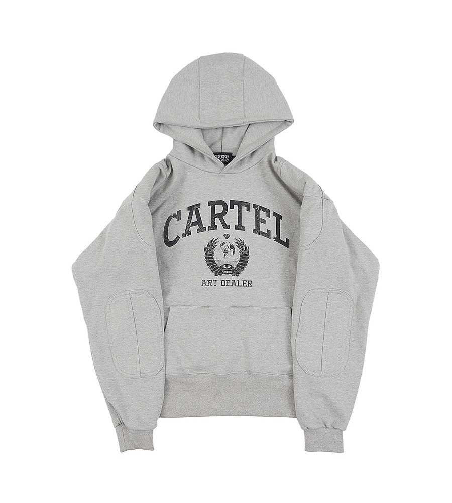 [SUNDAYOFFCLUB] Cartel Shoulder Padded Heavy Hoodie 送料込 SUNDAYOFFCLUB