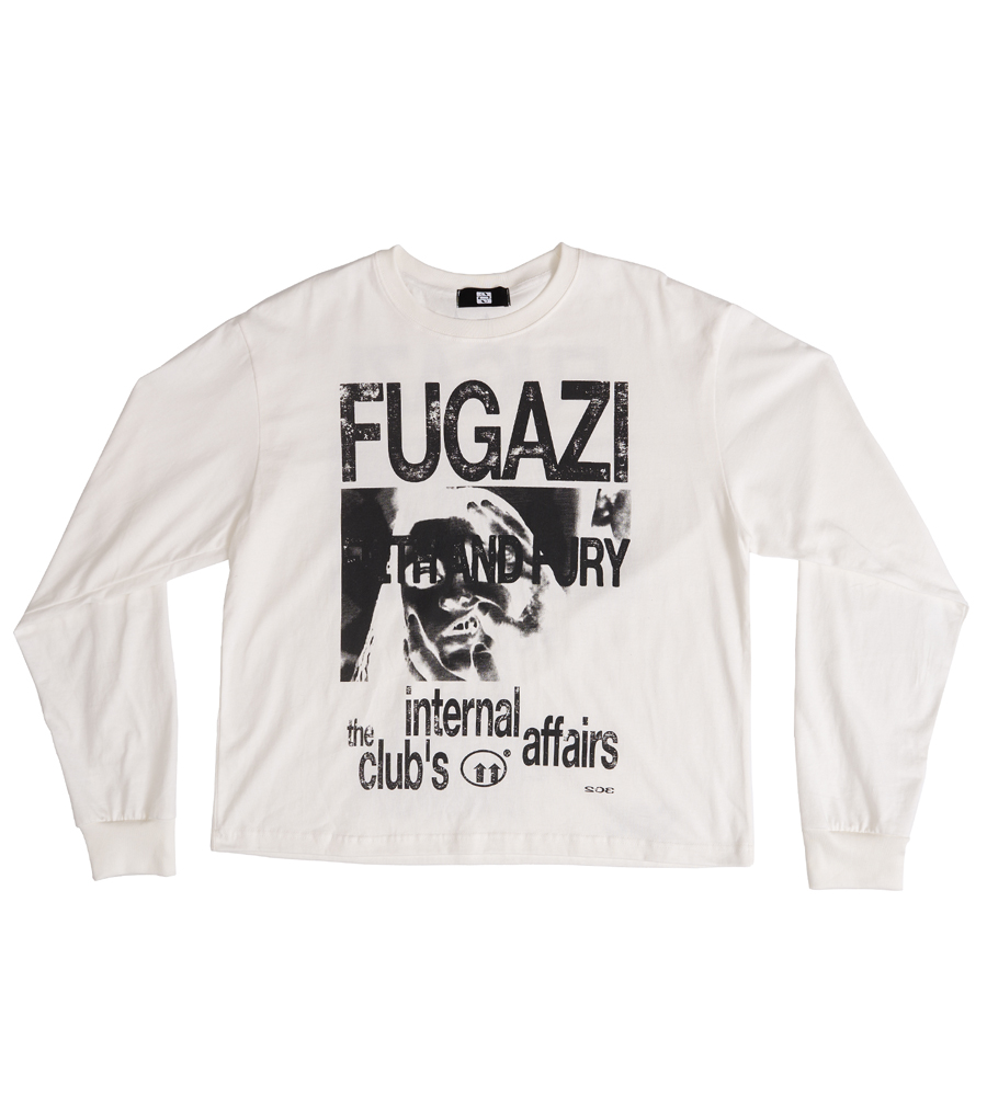 [SUNDAYOFFCLUB]Fugazi Long Sleeve T-Shirt★人気★ SUNDAY OFF CLUB】Fugazi Long Sleeve T-Shirt | OUR BRAND