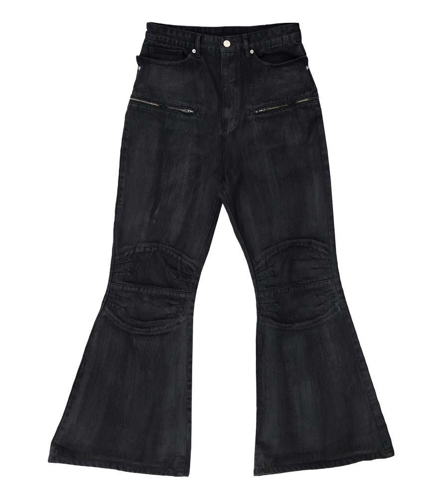【SUNDAYOFFCLUB】Waxed Black Denim Black SUNDAYOFFCLUB