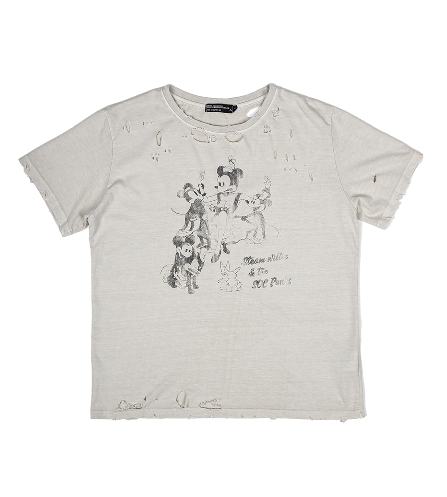 ☆Sundayoffclub☆ SOC Punks Vintage Washed Tシャツ SUNDAYOFFCLUB