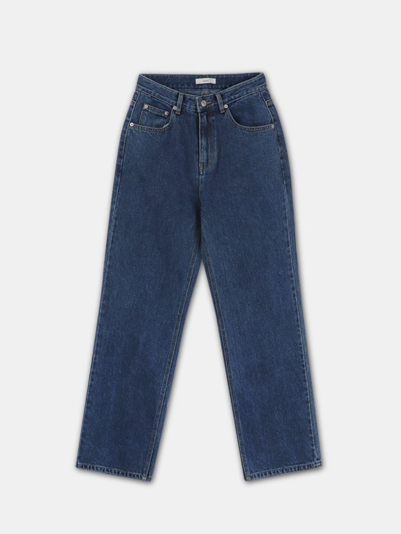 [11th] Straight Jeans (dark blue)