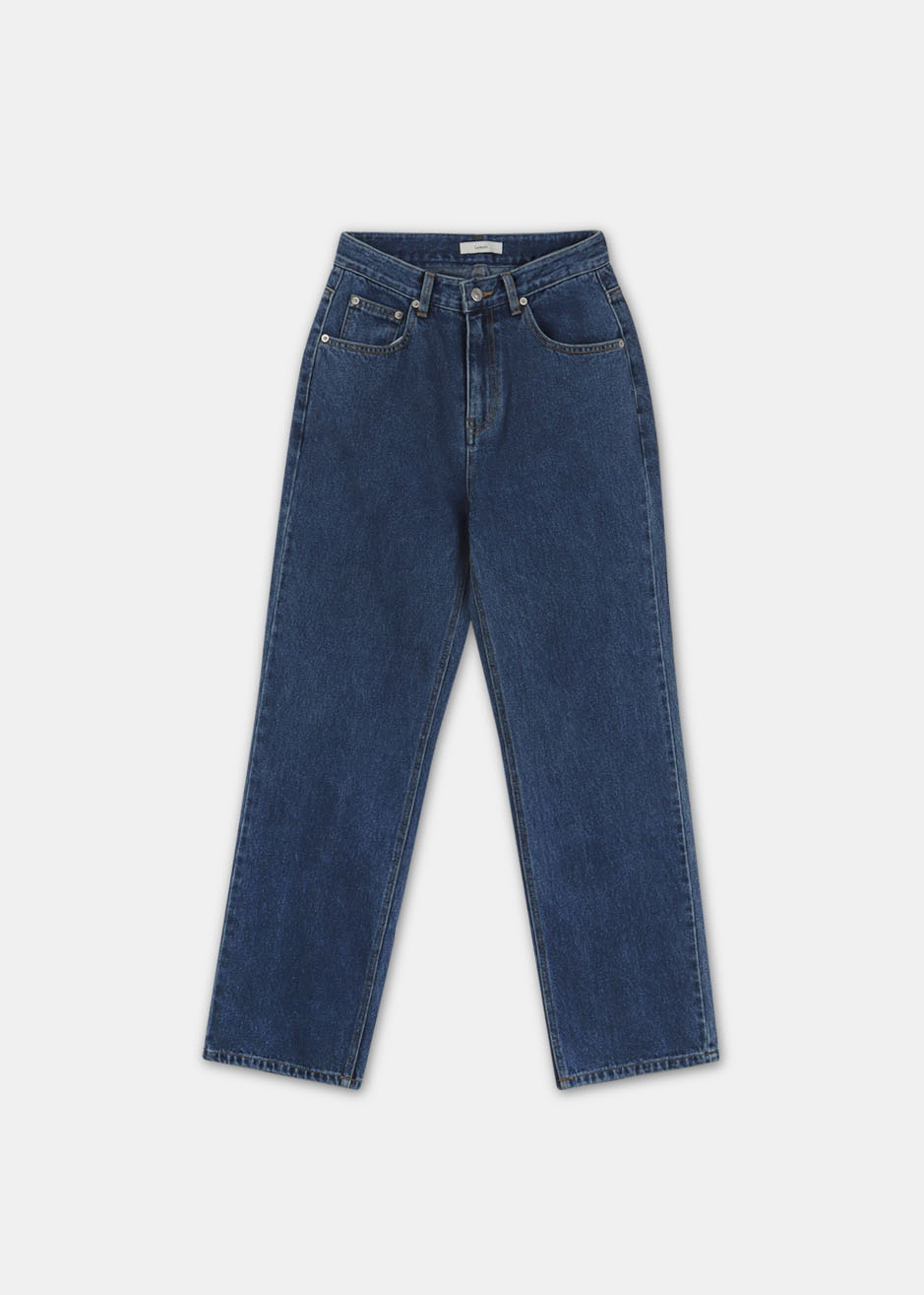 [11th] Straight Jeans (dark blue)