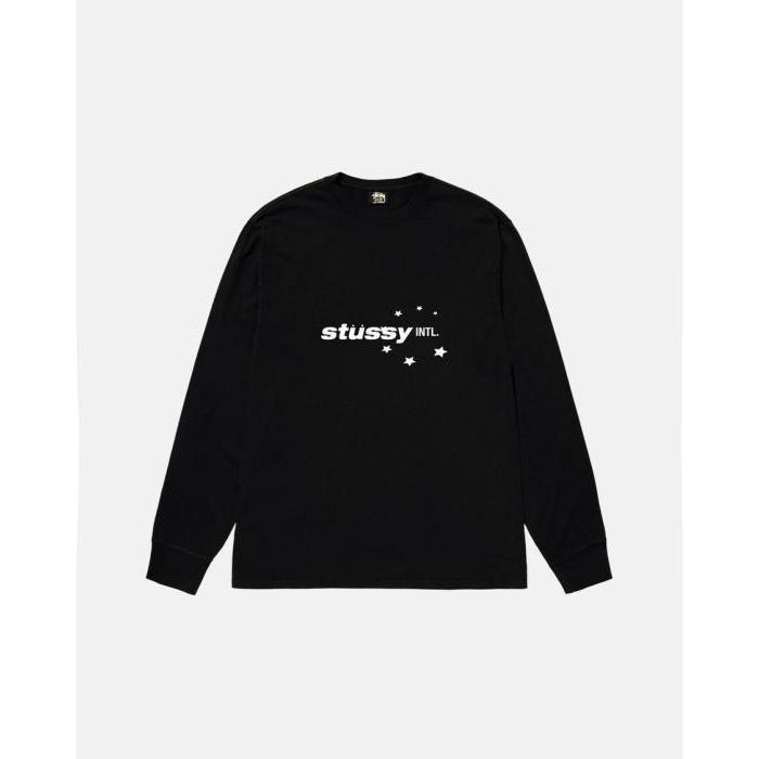 [빠른미국배송] 스투시 Stussy 스타 스포츠 긴팔 티셔츠 블랙울랄라 편집샵