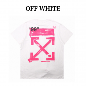 OFF WHITE オフホワイト グラフィティ ピンク 矢印 半袖Tシャツ G422795