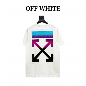 OFF White オフホワイト 19FW レインボー グラデーション 矢印 半袖Tシャツ G422771
