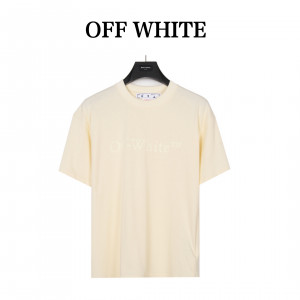 OFF-WHITE オフホワイト ソリッド ロゴ プリント 半袖Tシャツ G423369