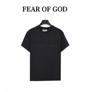 2023 FEAR OF GOD FOG x ESSENTIALS フィアオブゴッド x エッセンシャル 複線 胸 レタリング 半袖 ホットフィックス ニュー 配色 半袖Tシャツ G422415