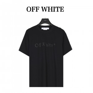 OFF-WHITE オフホワイト ソリッド ロゴ プリント 半袖Tシャツ G423370