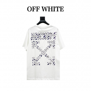 OFF WHITE オフホワイト 20ss ポリエステル ライン 矢印 半袖Tシャツ G422789