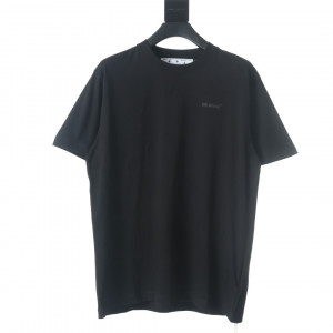 OFF WHITE OW オフホワイト ブラックジェル ベースライン プリント 半袖 Tシャツ G425709