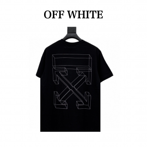 OFF WHITEC/0VIRGIL オフホワイト X バジル 19ss 立体矢印 プリント 半袖Tシャツ G422774