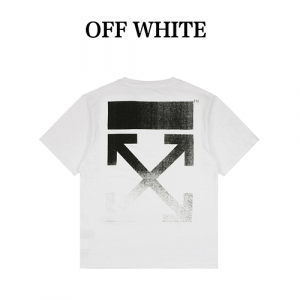 OFF WHITE オフホワイト 退色矢印 プリント 半袖Tシャツ G425019